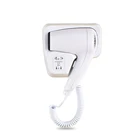 Economic And Efficient wall mounted hotel hair dryer travel