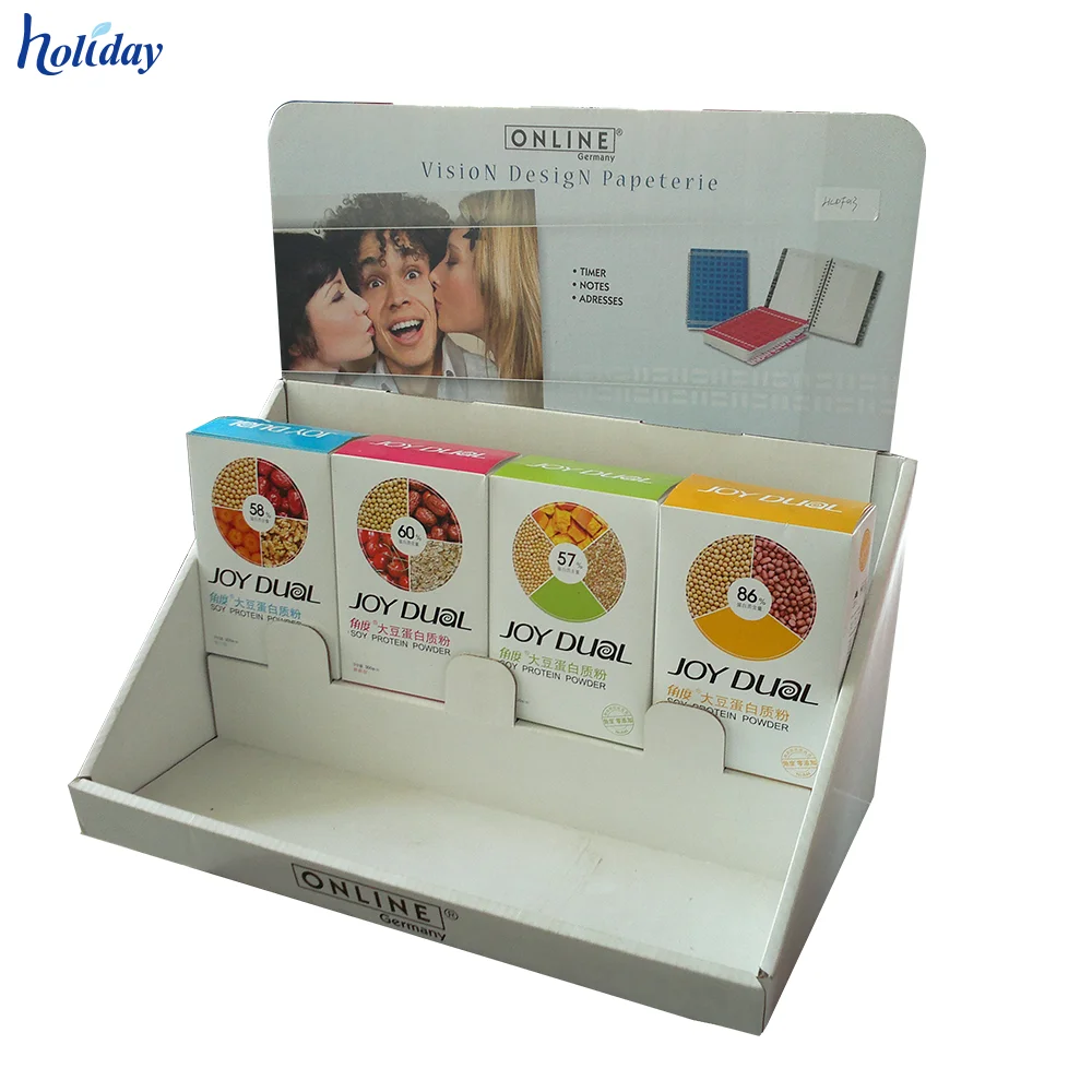 cardboard counter table top displays for earphone