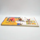 0-12 years old art paper Small mass customization hardcover board book printing children education cardboard book