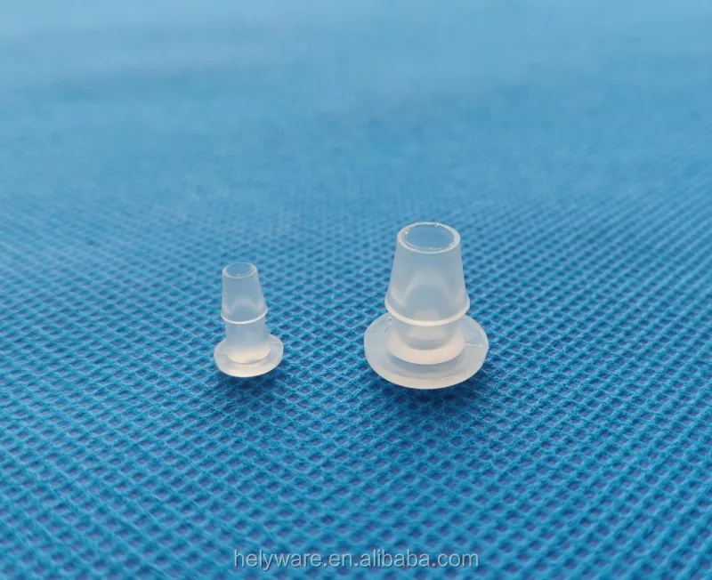 2.46.4mm, 3/321/4 Plastic soft hose stopper closure end cap Barbed tubing plug with barb_Hose