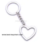 promotional customized metal heart keyring (KBK10554)