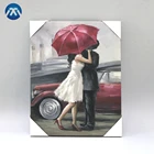 Romantic Lover Canvas Painting Wall Art Most Beautiful Oil Painting