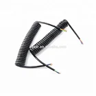7 Way Trailer Spiral Cable Trailer Electrical Cable Assembly 12N 7 pin trailer plugs sockets