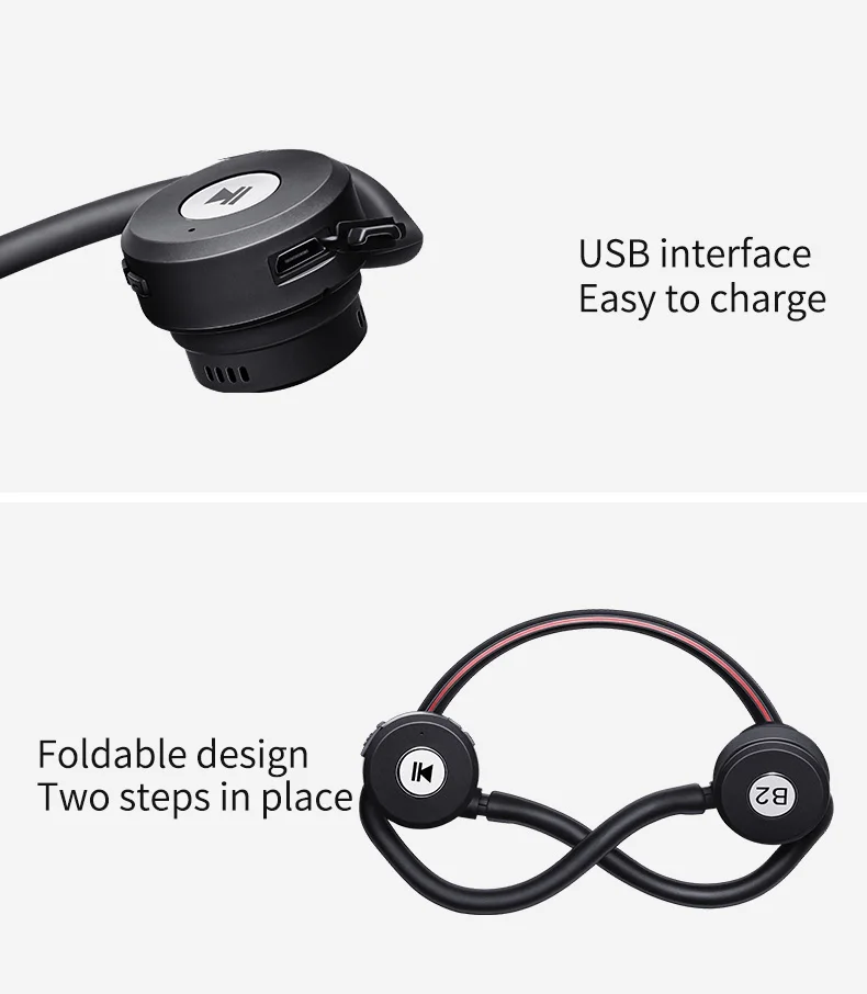 hot sale bone conduction hearing aid wireless bone earphone technology inventions 2019 bluetooth bond conduction headset - ANKUX.COM