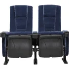Folding theater cinema hall chair home luxury cinema seat with VIP push back (YA-018)
