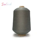 Bright texture high stretch yarn dyed viscose nylon