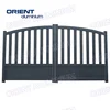 customized modern aluminum main gate designs factory sale
