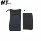 High Quality Custom Logo Drawstring Microfiber Pouch Sunglasses Glasses Cloth Pouch