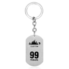 factory direct price, wholesale supplier laser printing tag metal keychain