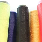 sell 100% polyester dope dyed dty 150d/96f/144f semi dull intermingled polyester yarn black