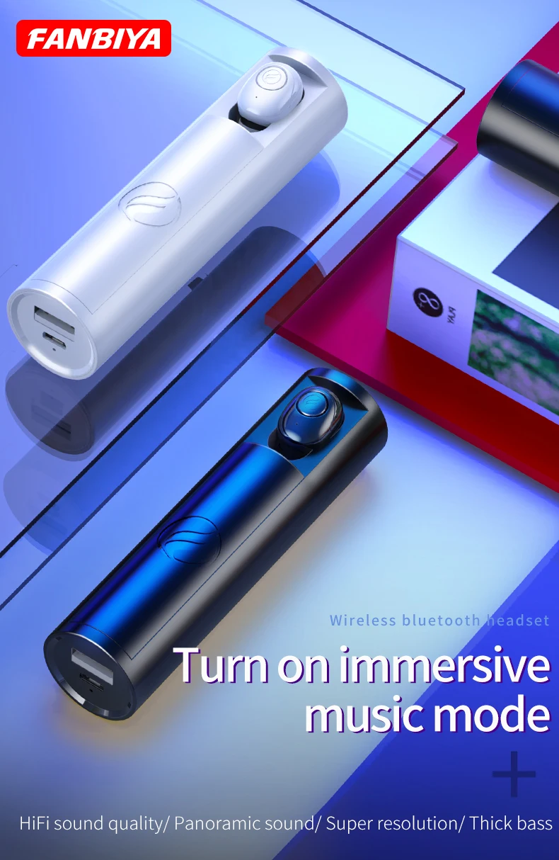 Drop Magnetic Charging Base Tws Stereo Headphone Mini In-Ear Wireless Earphone Earbuds - ANKUX.COM