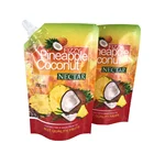 100ml 200ml stand up custom printed corner spout pouch for fruit juice drink