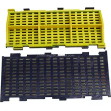 Metso crusher wear spare parts mining machinery parts pu modular screen mesh