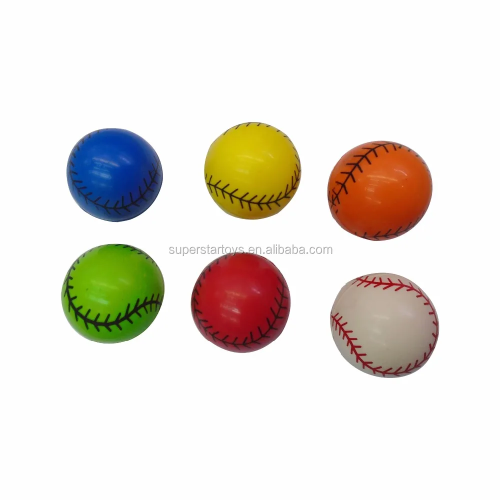 toy sports rubber bouncing ball, outdoor playing base ball