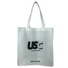 Ultra Slim Eco Modern Stylish Classic Black White Design non woven bag