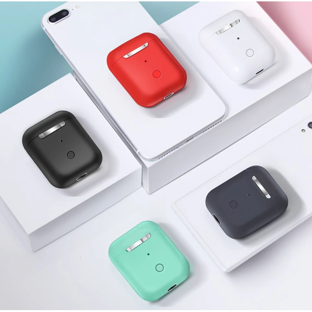 2019 hot selling New Products Tws Double Wireless blue tooth Headset Pair Earphones 5.0 I12S TWS Headphone - ANKUX.COM