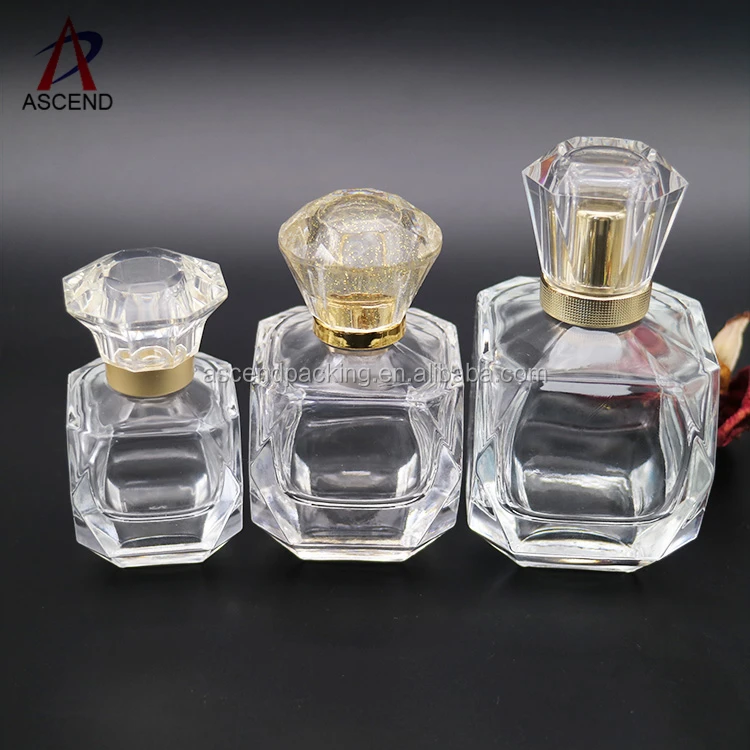 crystal 30ml 60ml 100ml diamond perfume bottle spray with custom