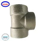 Joint pipe tube forged npt thread hydraulic tee fittings