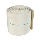 8 Bar 8" x 100' White PVC/Rubber Easy to deploy duraline Fire Hose for fire fighting
