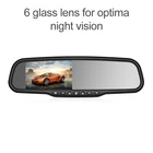 4.3 inch super brightness car rearview mirror camera dvr