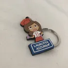 OEM ORDEr Promo Advertisement PVC Keychain Keyring