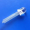 Ultra Bright Through hole Dip 10mm 4Pin Common Anode RGB LED Diode For Outdoor Display Screen