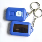 Exciting Unique Mini Small LED Flashlight Solar Power Keychain