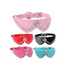 Pet Cat Dog Bow Tie Collar Necklace Jewelry for Small or Medium Dogs Cats Pets Female Puppies