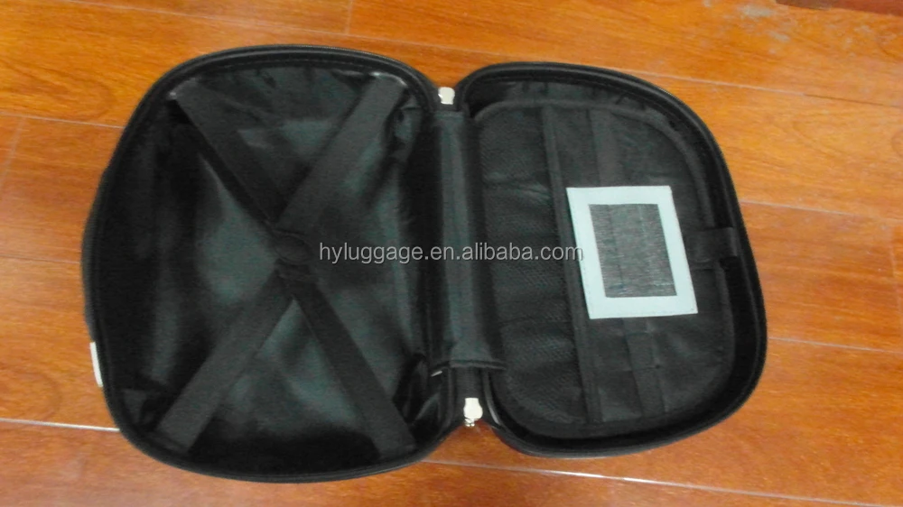 2015 hot sale polycarbonate PC travel cosmetic bag with UK printing