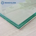 Hexad Office Clear Partition Tempered &Toughened Laminated Glass Wall with CE and ISO9001