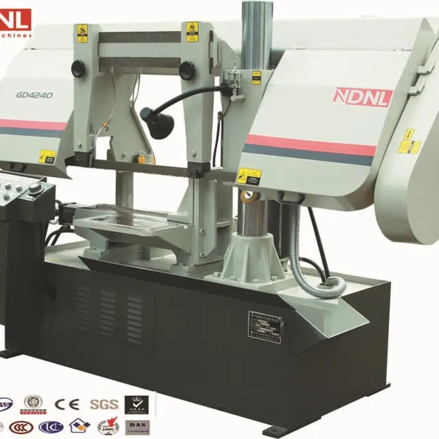 NEW Table Panel Saw Metal Cutting GD4240 engineers available to service machinery overseas