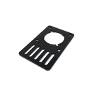 Black anodized aluminum parts\ CNC machining service