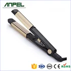 Hot selling hair salon equipment china with crystal swivel plug brazilian flat iron fast hair straightener