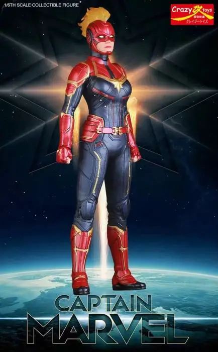 crazy toys captain marvel
