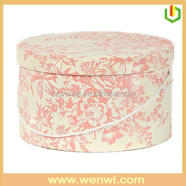 Beautiful Design Round Hat Boxes With Lids Buy Hat Box,Round Hat Box
