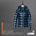 Latest Style Shiny Fabric Long Men Goose Down Jacket For Winter
