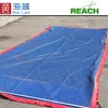 textile mesh fabric polyester pvc coated fabric double mat trampoline