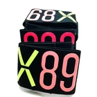 New design soft elastic webbing tape custom silicone logo printed tapes