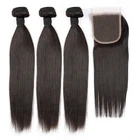 Best Quality Remy Brazilian Human Hair Straight Virgin Cuticle Aligned Hair