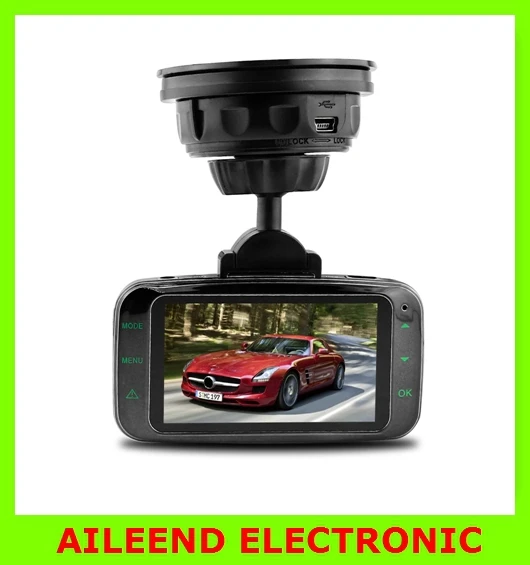 Ambarella 2.7" LCD 1080P Full HD Car DVR Recorder Camera GF100 170 Wide Angle 4X Zoom G-sensor Night Vision SOS Motion Detection