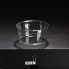 12oz disposable pet cup with flat lid dome lid