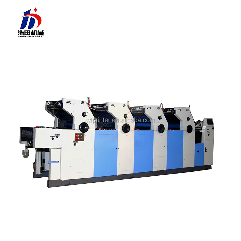 four colour offset printing machine