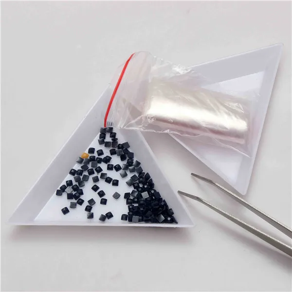 Modern Design Highlight Diamond Needlework DIY Diamond Painting Kit 3D Diamond Cross Stitch Plants Embroidery 25*25cm B003