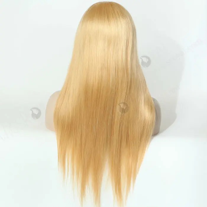 613 27 Long Straight Human Hair Blonde Full Lace Wigs For White Women Buy Full Lace Wigs For