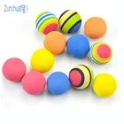 Colorful EVA foam ball pu sponge stress foam ball