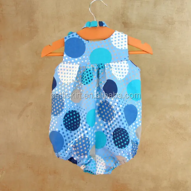 baby boy romper and bow tie newborn summer clothes online blue