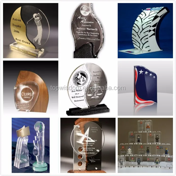 Wholesale Cheap Best-Selling acrylic trophy acrylic award