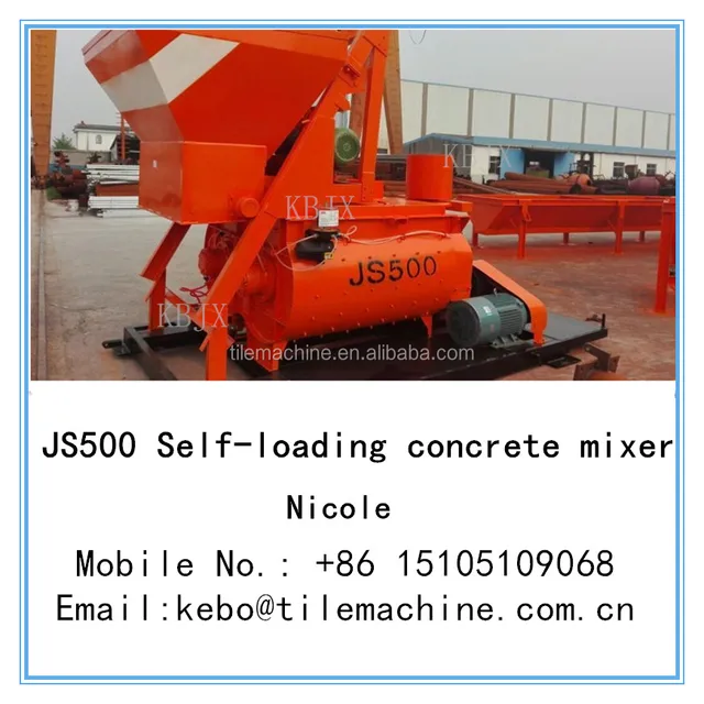 js-500 cement mixer machine