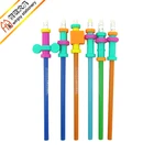 Children's toy pencil correction grip pencil