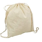 Drawstring Cotton Pouch Jewellery Hair Shoe Natural Color Dust Small Custom Jewelry Pouch Bag Cotton